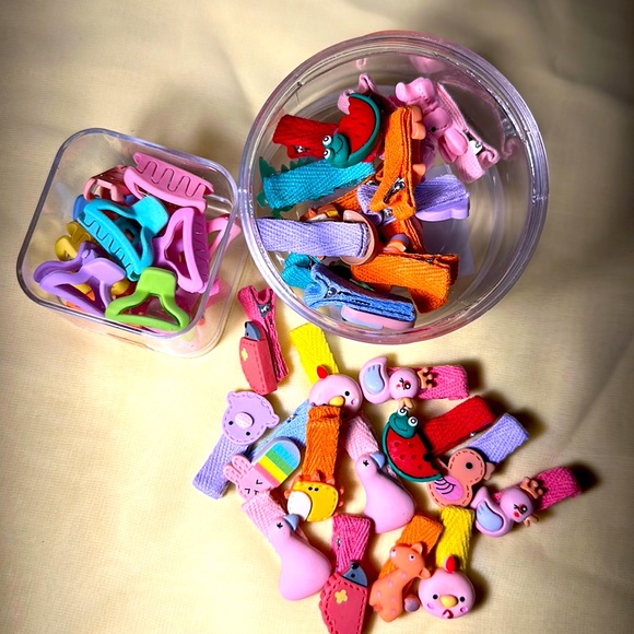 NEW💢10pcs Random,Girl hair Accessories ,Girls everyday hair styles - Picture 2 of 3